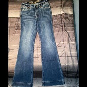 Wrangler High Rise Flare Jeans